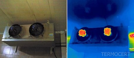 Badanie termowizyjne chłodni przemysłowej Badanie termowizyjne chłodni przemysłowej